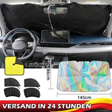 Sonnenschutz Auto Frontscheibe Innen Faltbar Auto Sonnenschirm 145 x 86 cm