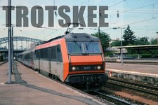 35mm Slide SNCF French Railways Electric Railcar 26073 1997 France