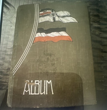Original Kriegsalbum 1.WK / 104 St. Gelaufene Feldpostkarten meistFrontaufnahmen