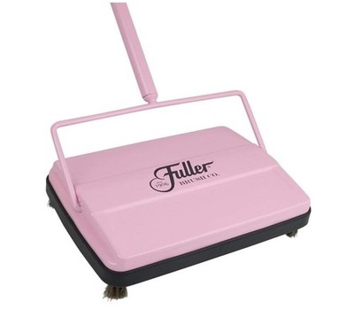 Fuller Brush 17072 Electrostatic Carpet and Floor Sweeper Pink- Excellent