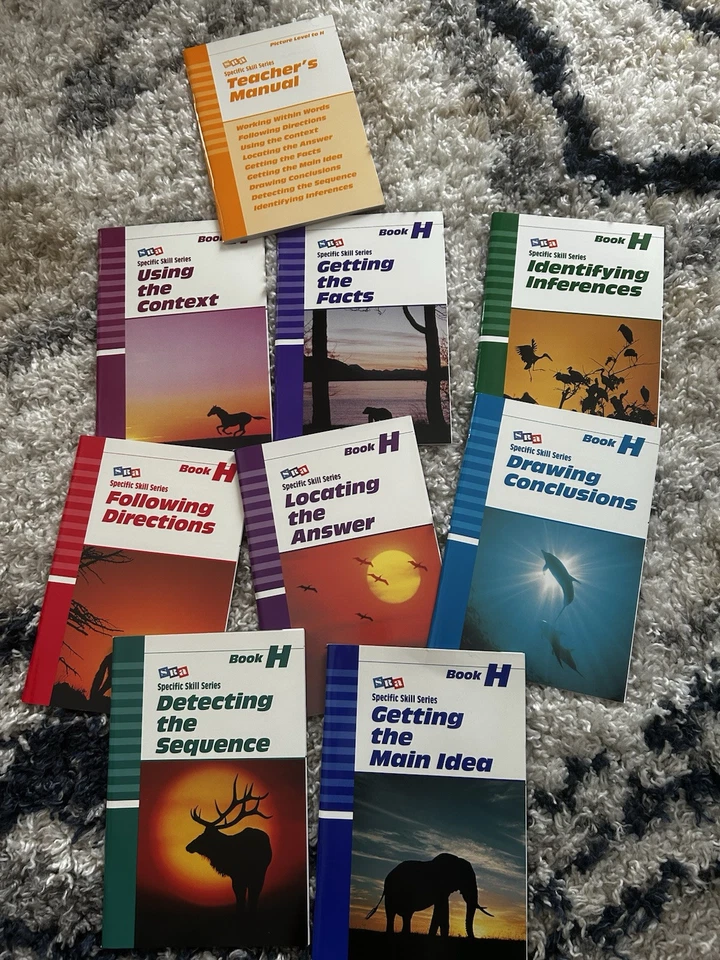 SRA Specific Skills Series Prep Level -1997 Fifth Edition-Level H (New) - Image 3 of 3