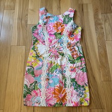 Lilly Pulitzer for Target Nosey Posey Floral Shift Dress Size 12