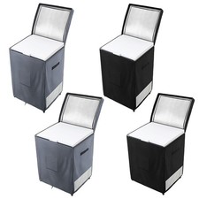 Chest Freezer Protective Cover with Double Opening Design Fits 7 0 Cu Ft