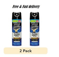 2 pack Hot Shot Flying Insect Killer Aerosol ...