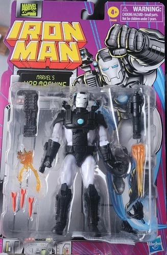 Figura Máquina de Guerra Serie Iron Man Retro Marvel Legends