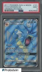 2017 Pokemon Sun & Moon Crimson Invasion #101 FA Gyarados GX PSA 9 MINT