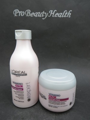 L'OREAL VITAMINO COLOR Shampoo 8.45 oz & MASK 6.7 oz Duo!
