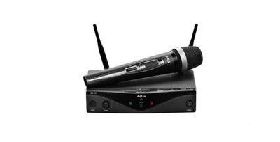 AKG Pro Audio WMS420 Vocal Set Band A Wireless Microphone System with SR420 S...