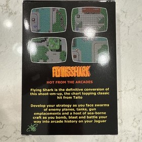 Flying Shark Atari Jaguar Cartridge Complete CIB
