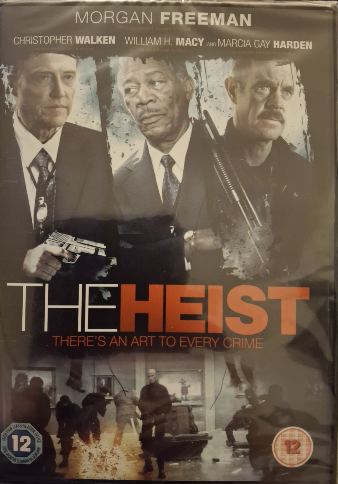 The Heist DVD 2013 Morgan Freeman/Christopher Walken Brand New Sealed