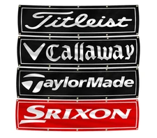 Golf Equipment Banner Flag 2X8 Ft Callway Ping Golf Accessories Garage Shop Deco