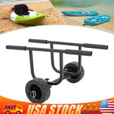 Kayak Canoe Boat Carrier Dolly Trailer Tote Trolley Transport Cart Wheel