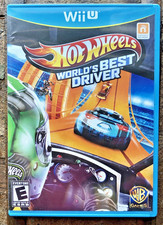 Hot Wheels: World's Best Driver Nintendo Wii U Game No Manual Mint Disc