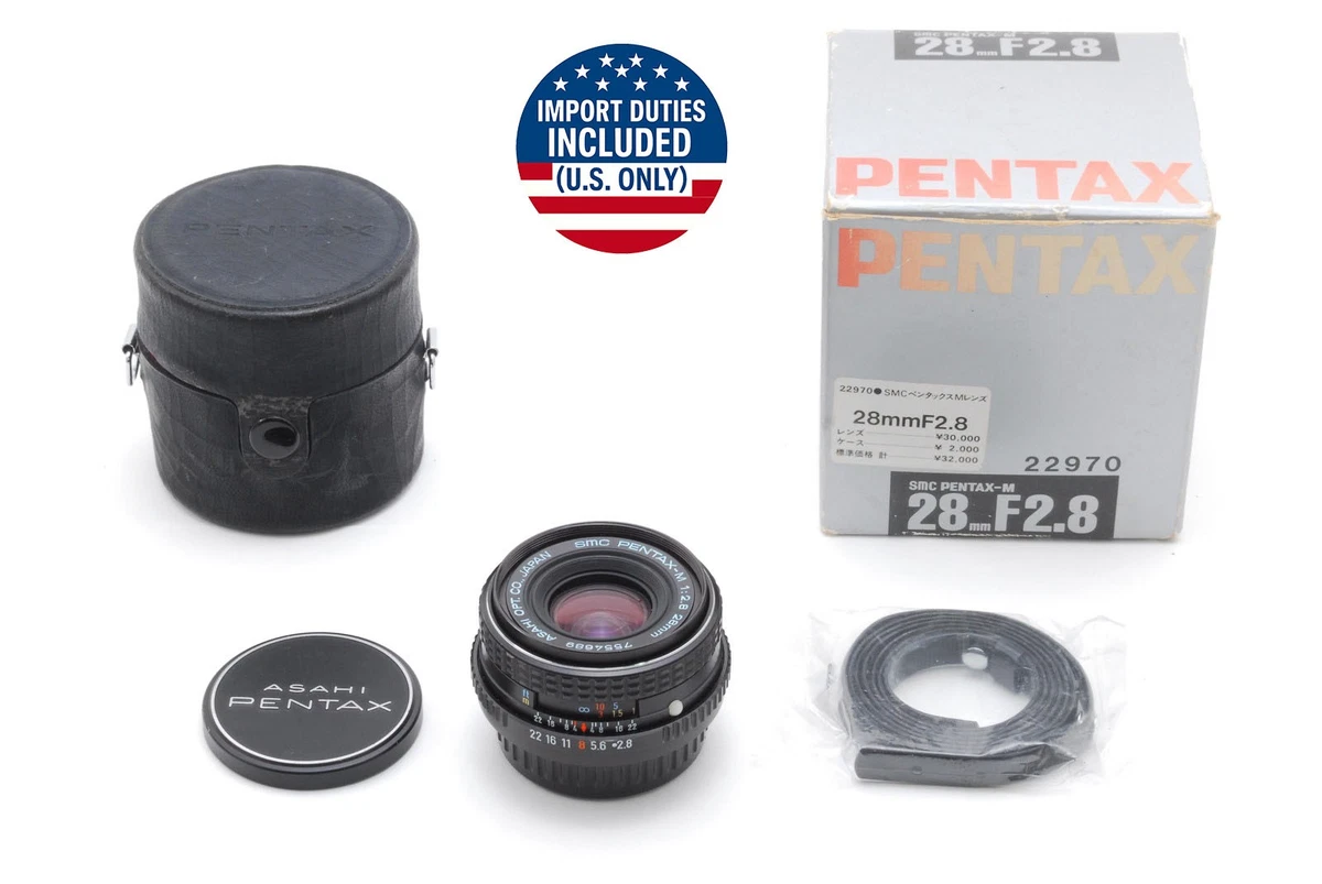 PENTAX f/2.8 Camera Lenses 28mm Focal for sale | eBay