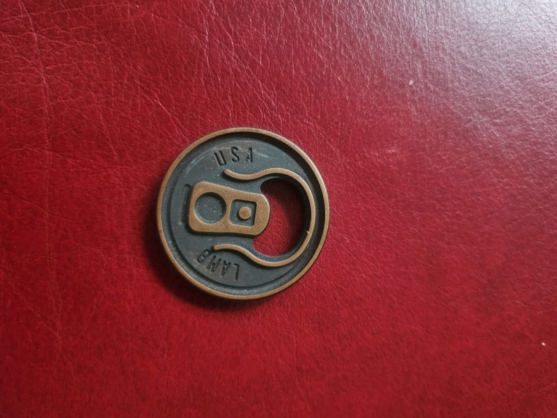 Tyson Lamb Sotally Tober “pop top” Bronze Ball Marker