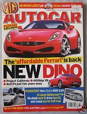 Autocar magazine 12 April 2005 featuring MG SV-R, Nissan Murano, Mercedes, BMW