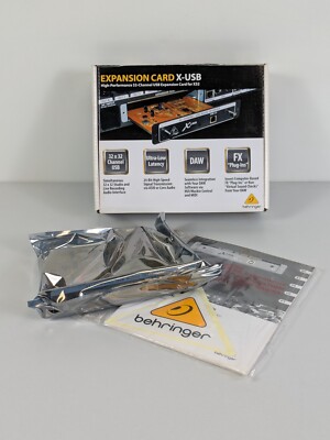 behringer High-Performance 32-Channel USB Expansion Card for X32 X-USB