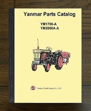 1700 2000 Tractor Service Parts Manual Fits Yanmar YM1700-A YM2000A-A