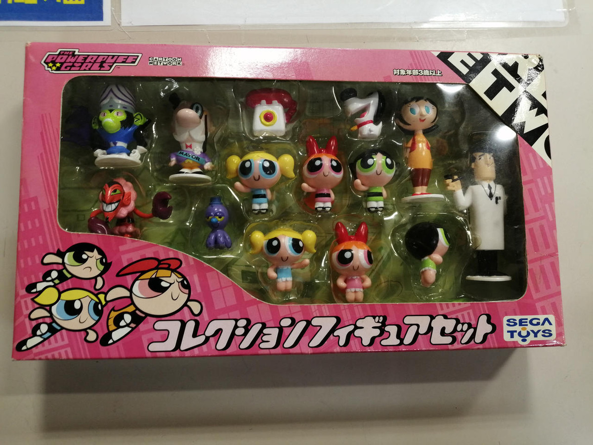 Powerpuff Girls PPG SEGA TOYS Figure Set Rare Collection Cartoon