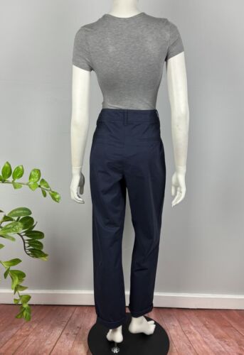 Next Size 14L Long Tall Chino Pants Tapered Leg Pockets belt Loops Cotton NEW - Picture 10 of 15
