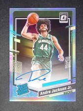 2023-24 Panini Donruss Optic Andre Jackson Jr. #293 RC Rated Rookie Auto Holo