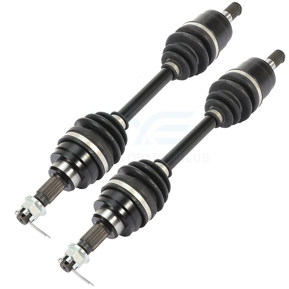 2x ejes de unión delanteros diestros LH CV para Honda Rancher 350 TRX350FE 2000-2005 4x4 ES Foto 3 de 4