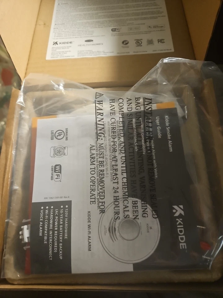 Kidde Smart Smoke & Carbon Monoxide Detector & Indoor Air Quality Monitor, Wi... - Image 2 of 4