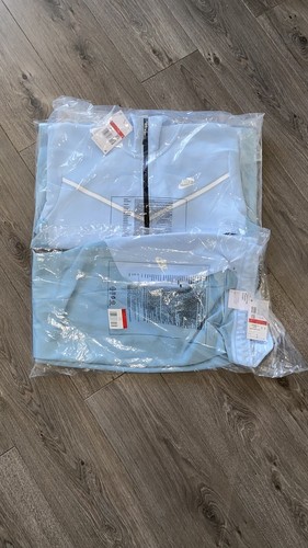 Nike tech fleece tracksuit CELESTINE BLUE brand New Ultra Rare | eBay