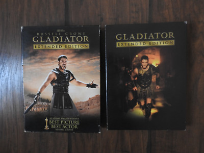 GLADIATOR Extended Edition 3 DVD Set - Documentary and Special Features