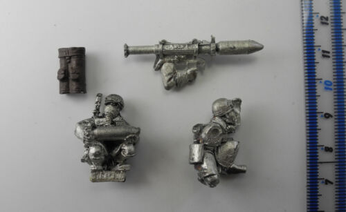 STEEL LEGION MISSILE-LAUNCHER TEAM Metal Astra Militarum Army 40K 1990s 42 - Picture 1 of 2