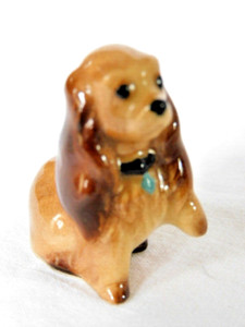 Hagen Renaker Mama Cocker Spaniel Dog Figurine, EXC