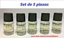 ARMAND DUPREE PERFUME CABALLERO MINIATURA SPLASH .16oz/5ml SET DE 5 PIEZAS