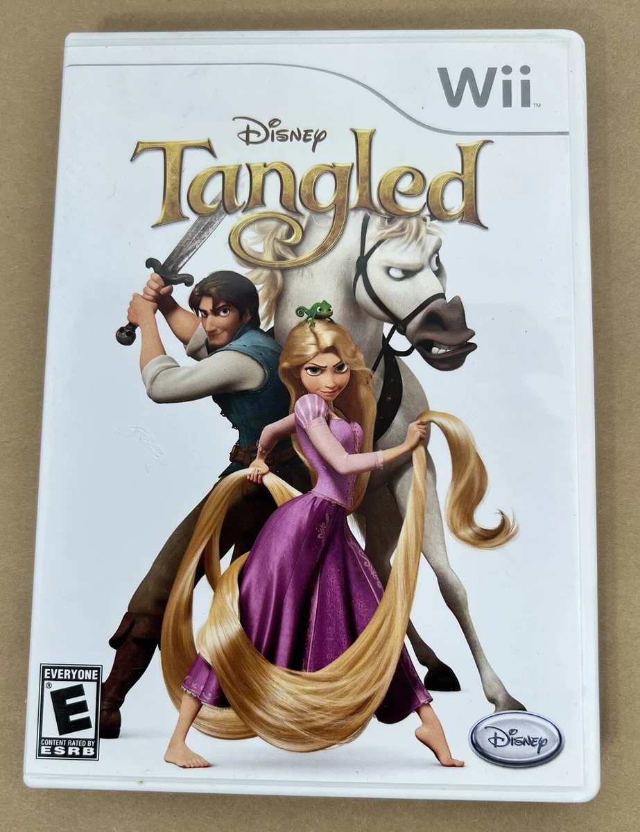 Tangled Wii game great condition Disney Rapunzel eBay