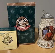1998 Anheuser Busch "Old World Heritage" Membership Stein CB7