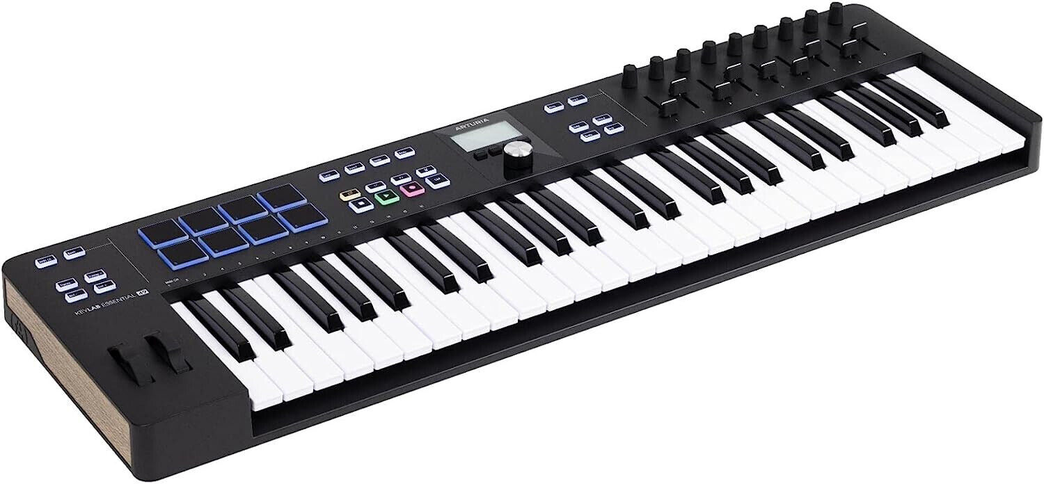ARTURIA KeyLab Essential 49 MK3 Black TASTIERA MIDI/USB 49 TASTI