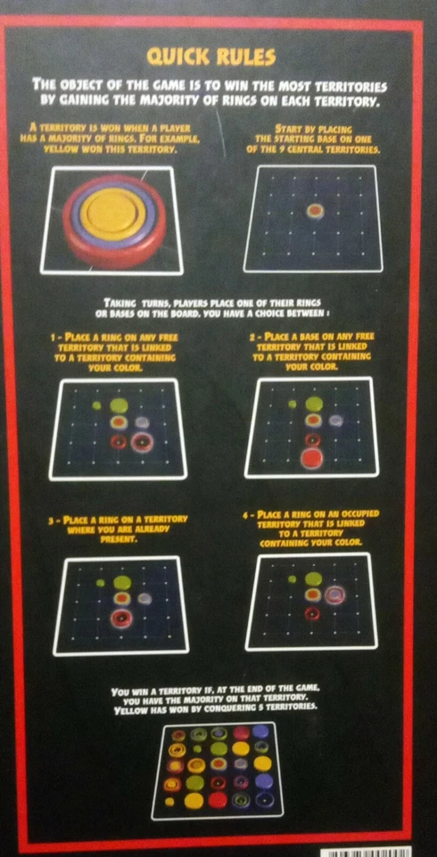 Ringgz Strategy is in the Ring! All Wooden Game Blue Orange - Image 3 of 4