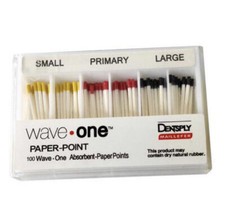 Dentsply 100 x Wave One Paper Points Assorted Good Quality