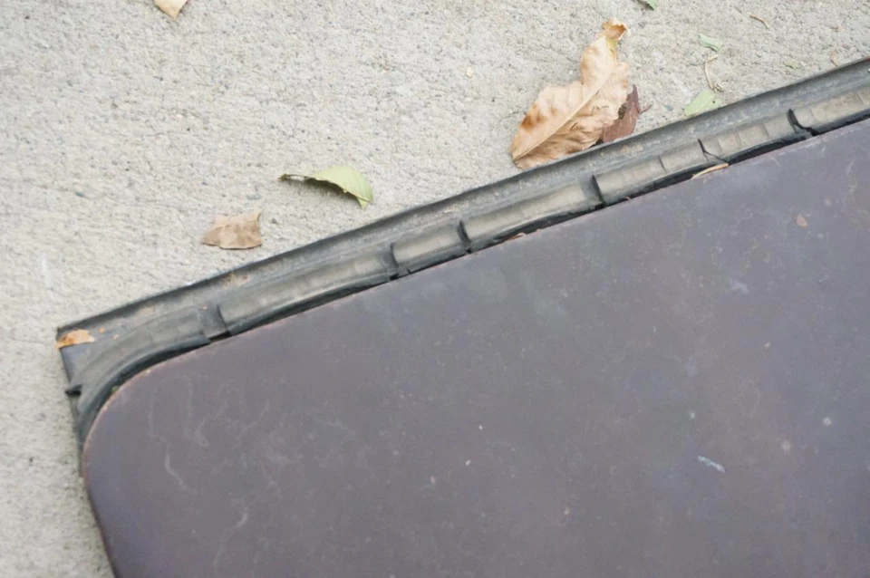 *Limpio* Panel de techo corredizo marrón OEM Mercedes C107 W107 73-85 380slc 450slc Foto 4 de 4