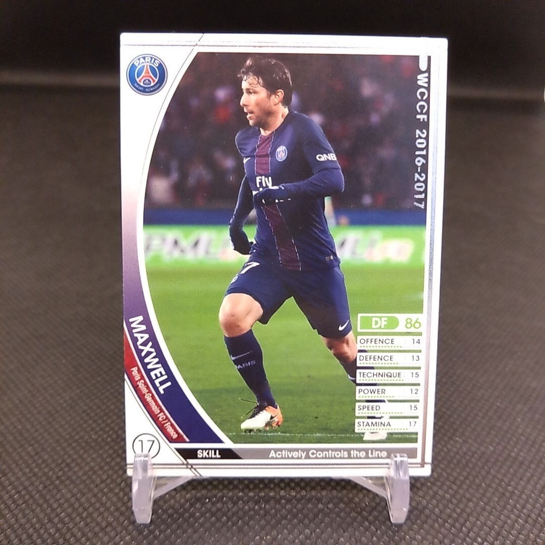 Maxwell No.A028 WCCF Football Soccer card Sports TCG Japanese