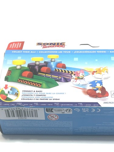 Sonic the Hedgehog Classic Go Go Racers Mini Launcher Jakks Pacific 2024 - Picture 5 of 7