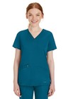 Healing Hands Scrubs Hh Works Mariah Top 2530 Carib Caribbean Free Shipping