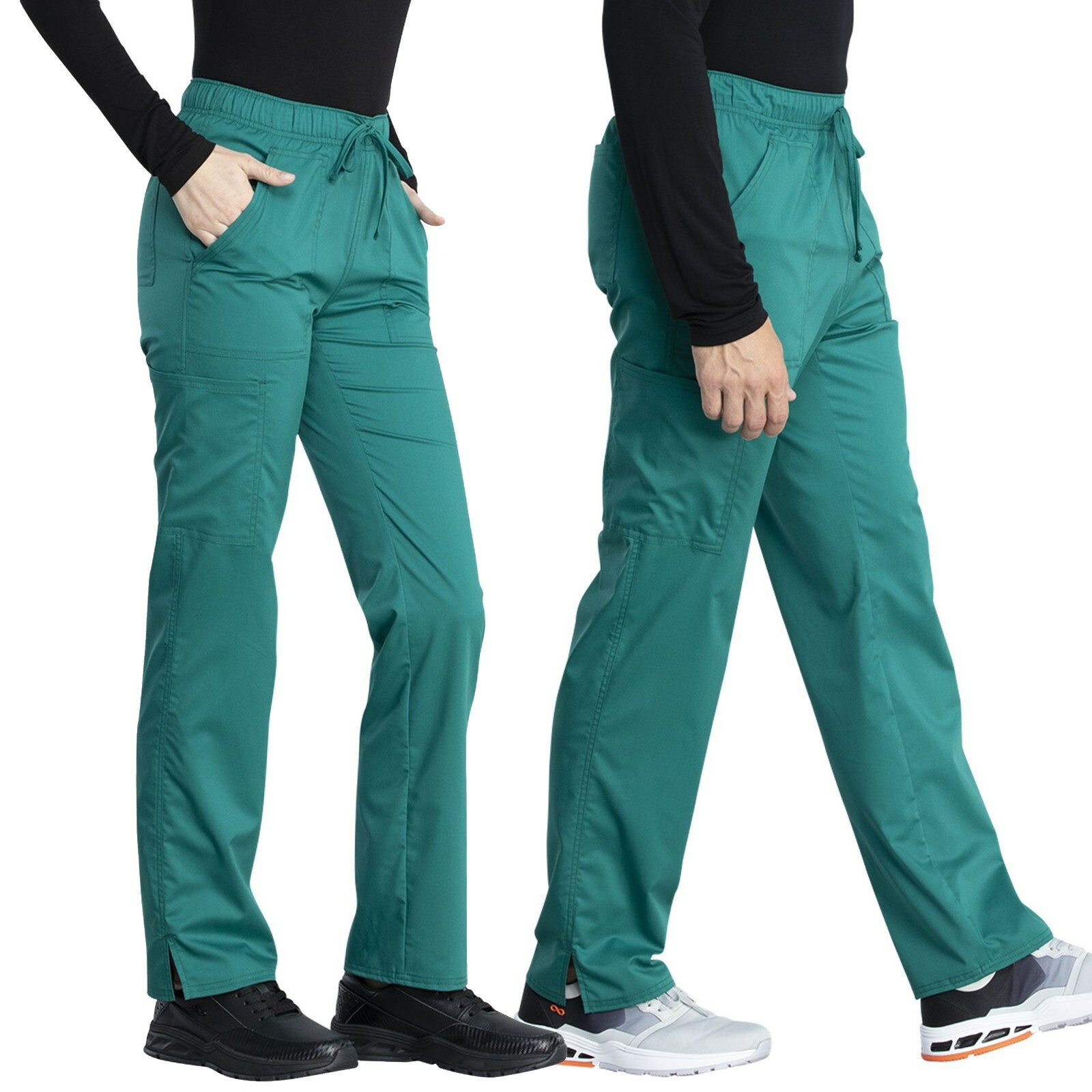 Cherokee Scrubs Phrase Revolution Tech Unisex V-Neck & Straight Leg Legis spodnie Tani super zysk