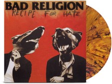 Bad Religion, Recipe For Hate 30th Anniversary Edition Tigers Eye COLOR vinyl LP