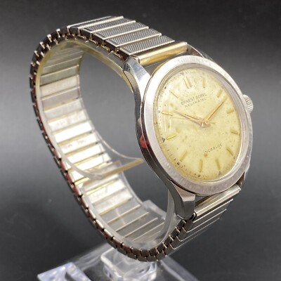 Ernest Borel Neuchatel Incabloc Watch Mechanical 17 Jewels Swiss