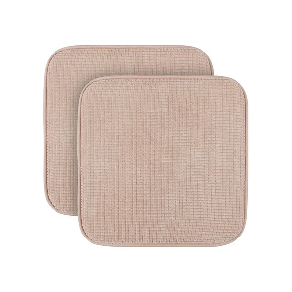 2-6Er Pack Stuhlkissen 38X38Cm Sitzauflage Sitzkissen Antirutsch Stuhlauflage-image