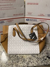 Nanette Lepore Logo Double Handle Shoulder Bag