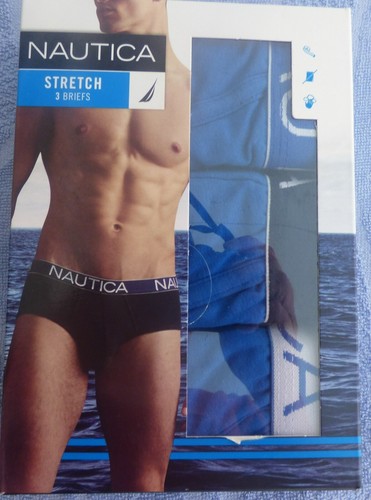 NAUTICA Men's Stretch Briefs Classic Fit Choose Size 3 Pack Choose Colors - Picture 13 of 29