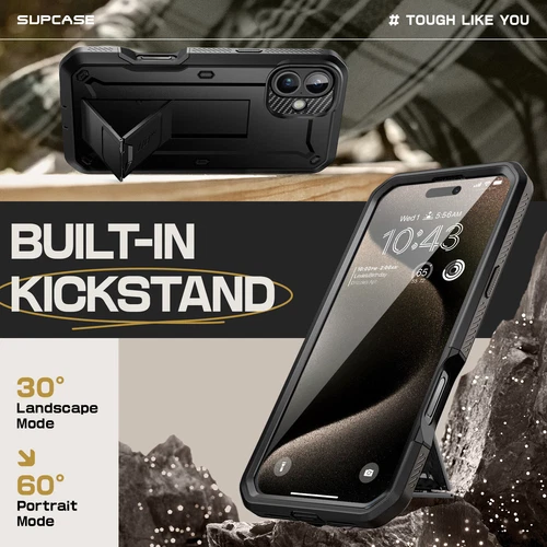 SUPCASE For Apple iPhone 16 (6.1") UBPro Shockproof Screen Cover Heavy Case UK - Picture 3 of 18
