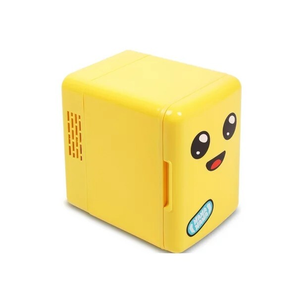 Fortnite Peely 6-Can Mini Fridge NEW Sealed Yellow Desktop 120V 36 Watt