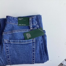 Women's Wild Fable High Rise Straight Jeans Medium Wash Size 00SHORT